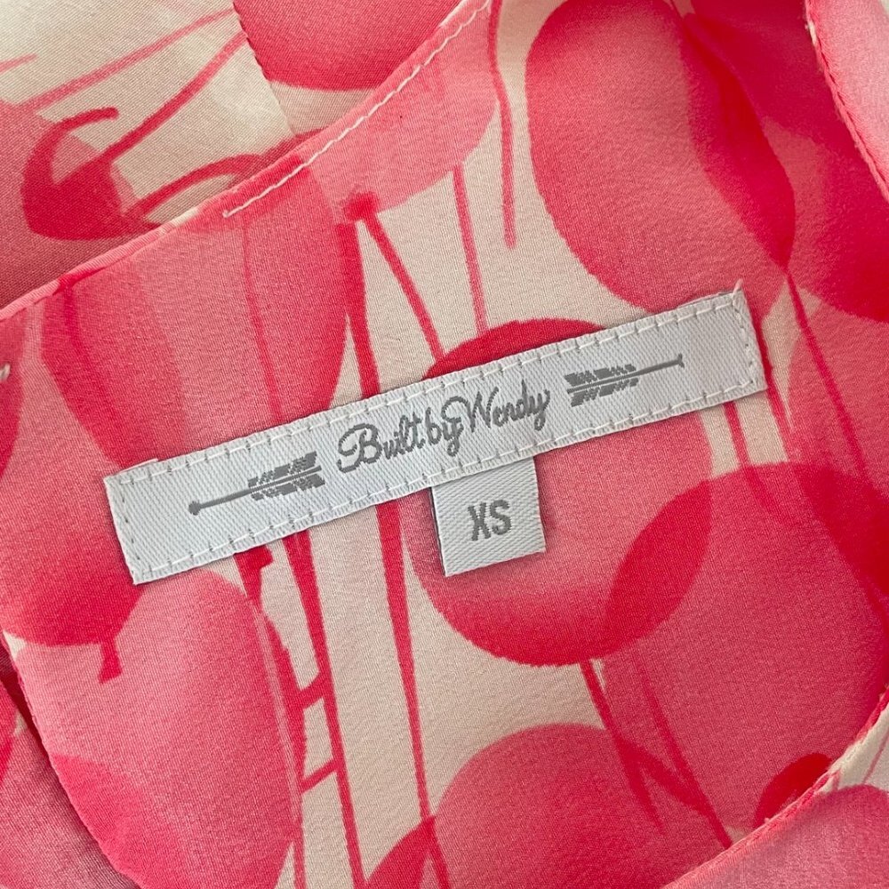 Built By Wendy Silk Balloon Print Tank Top - Picture 4 of 7